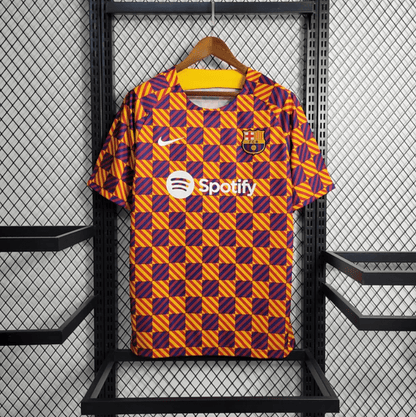Barcelona Training Orange Blue and Red 2023/24