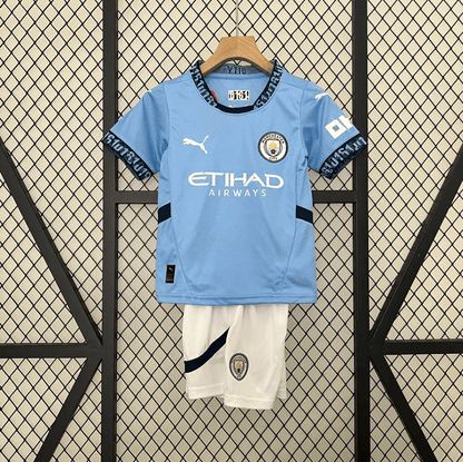 Manchester City 2024/25 Home Kids Kit