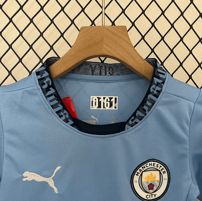 Manchester City 2024/25 Home Kids Kit