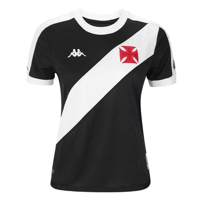 Vasco Women's Home Shirt 24/25 - Black and White